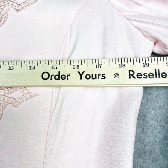 Vintage R&M Richards Dress Suit Womens 14P Blush Mother of the Bride Evening - Picture 13 of 16